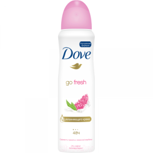 Антиперспирант-спрей Dove Go Fresh пробуждение чувств