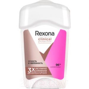 Антиперспирант-стик Rexona Clinical Protection Сухость и уверенность