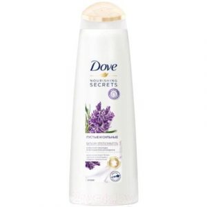 Бальзам для волос Dove Nourishing Secrets густые и сильные. Лаванда