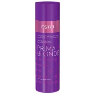 Бальзам для волос Estel Prima Blonde серебристый для холодных оттенков блонд
