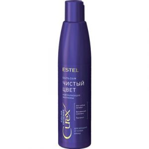 Бальзам для волос Estel Prof Estel Curex Color Intense серебристый для холодных оттенков
