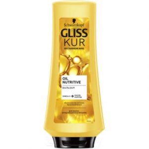 Бальзам для волос Gliss Kur Oil Nutritive Omega-9 + масло марулы д/волос нуждающ. в питании