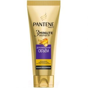 Бальзам для волос PANTENE 3 Minute Miracle дополнительный объем