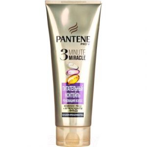 Бальзам для волос PANTENE 3 Minute Miracle питательный коктейль