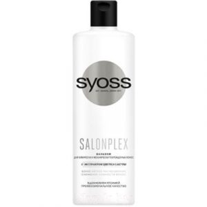 Бальзам для волос Syoss Salonplex для химически и механически поврежденных волос