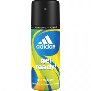 Дезодорант-спрей Adidas Cool & Care Get Ready! 48ч