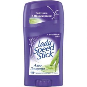 Дезодорант-стик Lady Speed Stick Алоэ защита для чувствительной кожи. Антиперспирант