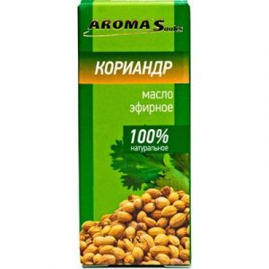 Эфирное масло Aroma Saules Кориандр