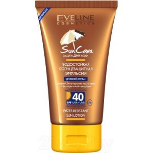 Эмульсия солнцезащитная Eveline Cosmetics Sun Care водостойкая SPF40