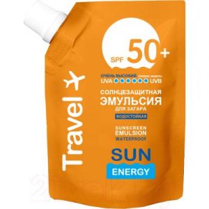 Эмульсия солнцезащитная Sun Energy Для загара водостойкая SPF50+