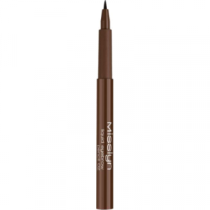 Фломастер для бровей Misslyn Liquid Eyebrow Pencil 02