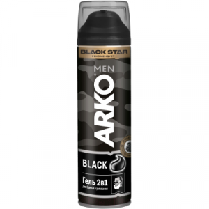 Гель для бритья Arko Black 2 в 1