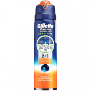 Гель для бритья Gillette Fusion ProGlide Sensitive Active Sport