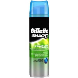 Гель для бритья Gillette Mach3 для чувствительной кожи