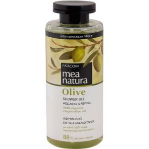 Гель для душа Farcom Mea Natura Olive с оливковым маслом