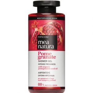 Гель для душа Farcom Mea Natura Pomegranate с маслом граната