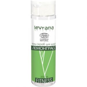 Гель для душа Levrana Fitnes лемонграсс