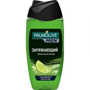 Гель для душа Palmolive Men заряжающий лимонный взрыв 2 в 1 для тела и лица