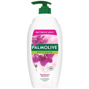 Гель для душа Palmolive Натурэль черная орхидея и увлажняющее молочко