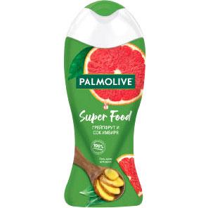 Гель для душа Palmolive Super Food Ягоды Грейпфрут и Сок Имбиря