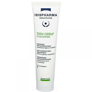 Гель для лица Isis Pharma Teen Derm K Concentrate для проблемной кожи