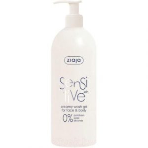 Гель для тела Ziaja Sensitive Skin для лица и тела
