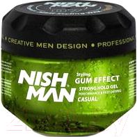 Гель для укладки волос NishMan G1 Ultra Hold Hair Styling Gel