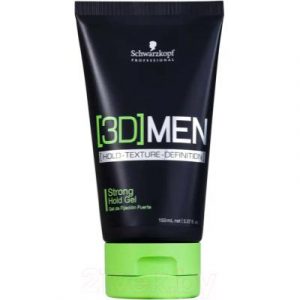 Гель для укладки волос Schwarzkopf Professional 3D Men Strong Hold Gel