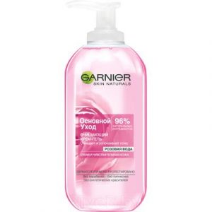 Гель для умывания Garnier Роза oсновной уход для сухой и чувствительной кожи