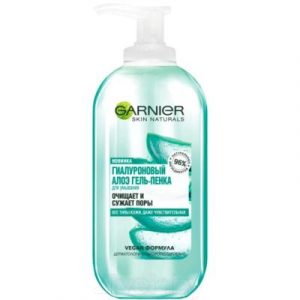 Гель для умывания Garnier Skin Naturals гиалуроновый алоэ