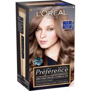 Гель-краска для волос L'Oreal Paris Preference 7.1 Исландия