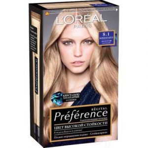 Гель-краска для волос L'Oreal Paris Preference 8.1 Копенгаген