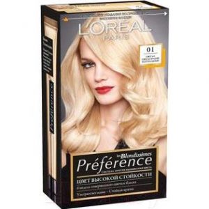 Гель-краска для волос L'Oreal Paris Preference Blondissimes 01