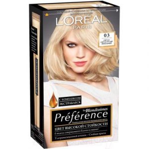 Гель-краска для волос L'Oreal Paris Preference Blondissimes 03