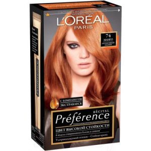 Гель-краска для волос L'Oreal Paris Preference Feria 74 Манго