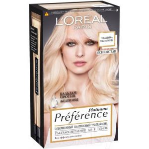 Гель-краска для волос L'Oreal Paris Preference Platinum Ультраблонд