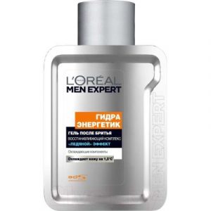 Гель после бритья L'Oreal Paris Men Expert гидра энергик ледяной эффект