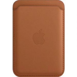 Кардхолдер Apple Leather Wallet with MagSafe для iPhone / MHLR3