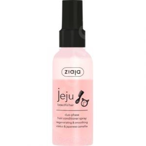 Кондиционер-спрей для волос Ziaja Jeju beautiful hair двухфазный цитрус и японская камелия