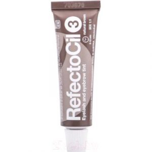 Краска для бровей RefectoCil Eyelash and Eyebrow Tint 3 натуральный коричневый