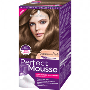 Краска-мусс для волос Perfect Mousse Nude Стойкая 700