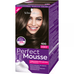 Краска-мусс для волос Perfect Mousse Стойкая 400