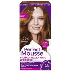 Краска-мусс для волос Perfect Mousse Стойкая 670