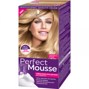 Краска-мусс для волос Perfect Mousse Стойкая 950