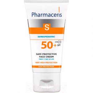 Крем детский Pharmaceris S безопасная защита для лица SPF50+