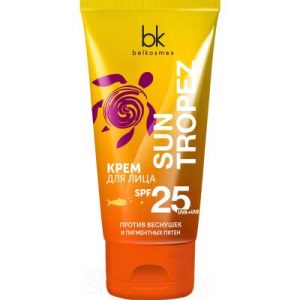 Крем для лица BelKosmex Sun Tropez SPF25 против веснушек и пигментных пятен