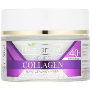 Крем для лица Bielenda Neuro Collagen увлажняющий против морщин 40+ день/ночь