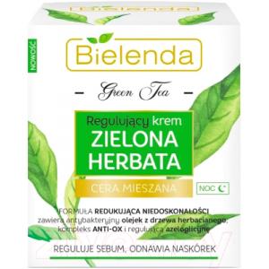 Крем для лица Bielenda Зеленый чай регулирующий ночной