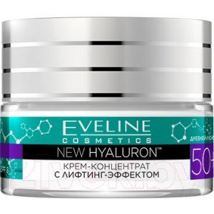Крем для лица Eveline Cosmetics New Hyaluron концентрат с лифтинг-эффектом 50+