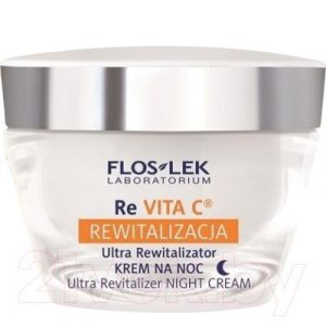 Крем для лица Floslek Re Vita C Revitalization Ultra Revitalizer Night cream 40+